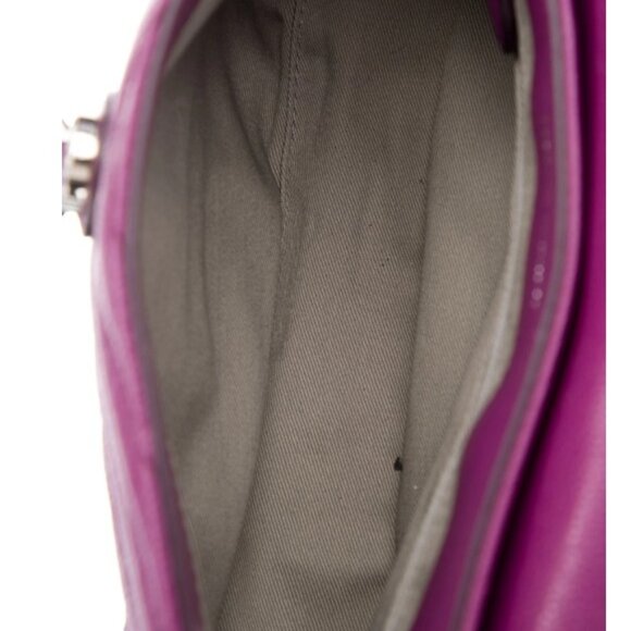 Rebecca Minkoff Edie Long Shoulder Crossbody Chevron Quilted Leather Bag - Picture 6 of 6